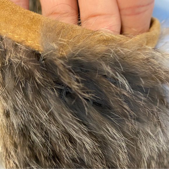 Larok Luxe Rabbit Fur Vest - Size: X-Small - Picture 7 of 8